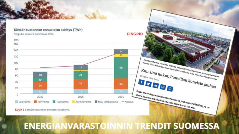 Energiavarastoinnin trendit Suomessa